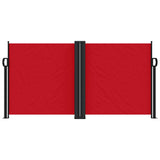 Vidaxx ausziehbarer Windschutz 120x1000 cm rot