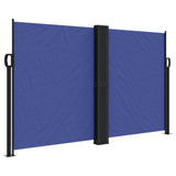 Vidaxx ausziehbarer Windschutz 140x1000 cm blau