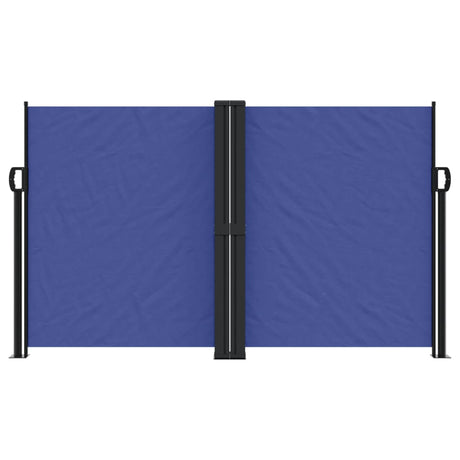 Vidaxx ausziehbarer Windschutz 140x1000 cm blau