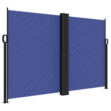 Vidaxx ausziehbarer Windschutz 160x1000 cm blau