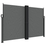 Vidaxx ausziehbarer Windschutz 160x1000 cm Anthrazit