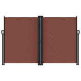 Vidaxx ausziehbarer Windschutz 160x1000 cm braun