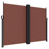 Vidaxx ausziehbarer Windschutz 180x1000 cm braun
