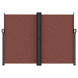 Vidaxx ausziehbarer Windschutz 180x1000 cm braun