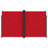 Vidaxx ausziehbarer Windschutz 200x1000 cm rot
