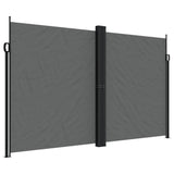 Vidaxx ausziehbarer Windschutz 200x1000 cm Anthrazit