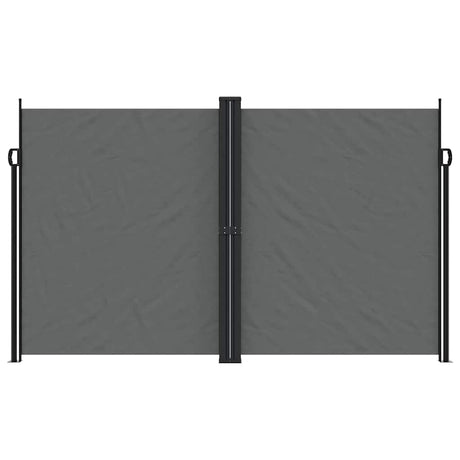 Vidaxx ausziehbarer Windschutz 200x1000 cm Anthrazit
