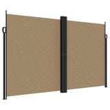 Vidaxx ausziehbarer Windschutz 200x1000 cm Taupe