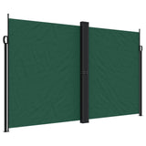 Vidaxx ausziehbarer Windschutz 200x1000 cm dunkelgrün