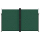 Vidaxx ausziehbarer Windschutz 200x1000 cm dunkelgrün