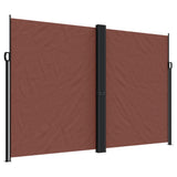 Vidaxx ausziehbarer Windschutz 220x1000 cm braun