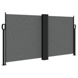 Vidaxx ausziehbarer Windschutz 120x1200 cm Anthrazit