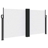 Vidaxx ausziehbarer Windschutz 120x1200 cm weiß