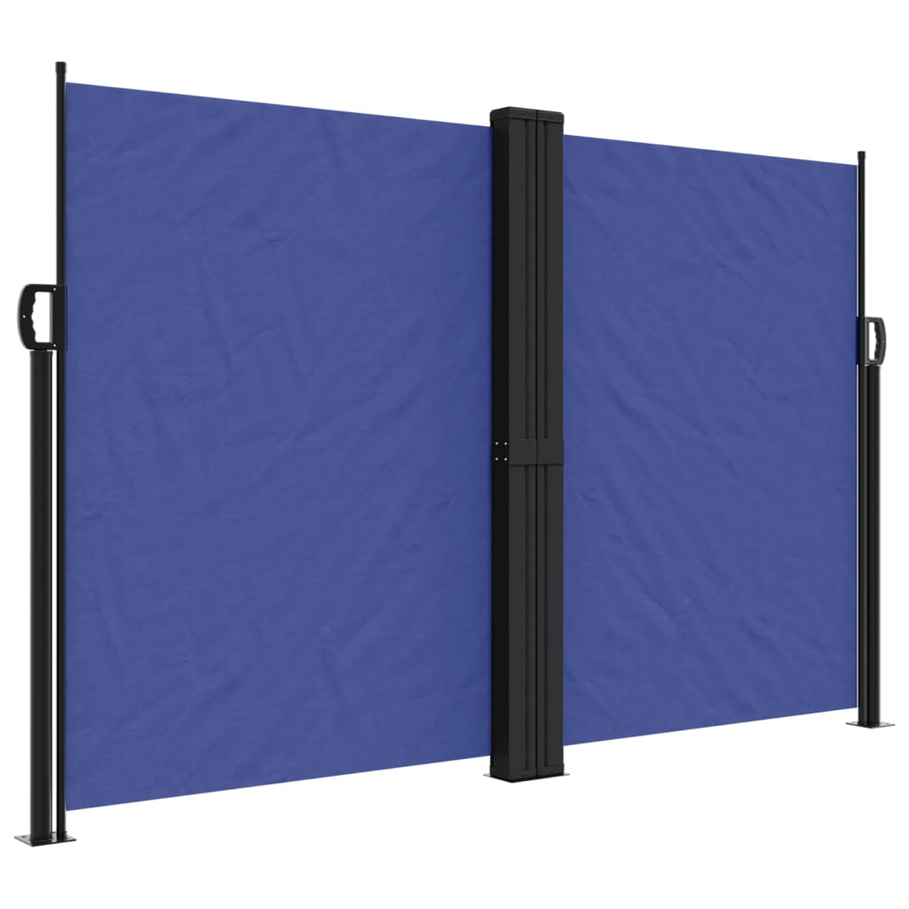 Vidaxx ausziehbarer Windschutz 160x1200 cm schwarz