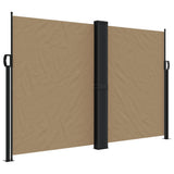 Vidaxx ausziehbarer Windschutz 160x1200 cm Taupe