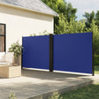 Vidaxx ausziehbarer Windschutz 180x1200 cm blau