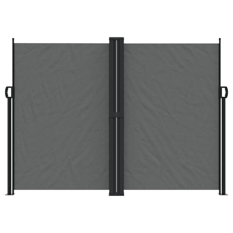 Vidaxx ausziehbarer Gartenschirm 180x1200 cm Anthrazit
