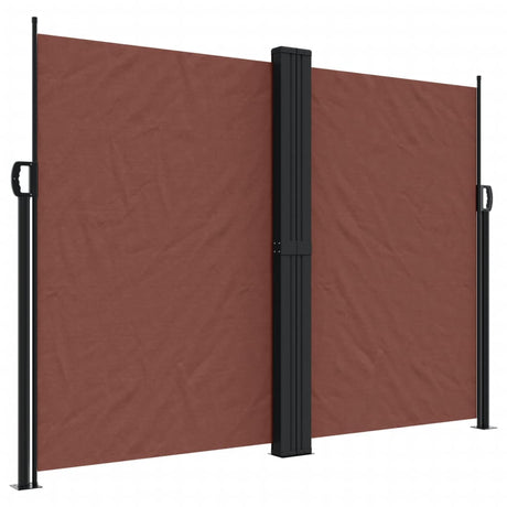 Vidaxx ausziehbarer Gartenschirm 180x1200 cm braun