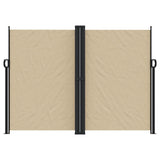 Vidaxx ausziehbarer Windschutz 180x1200 cm beige