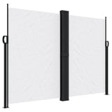 Vidaxx ausziehbarer Windschutz 180x1200 cm weiß
