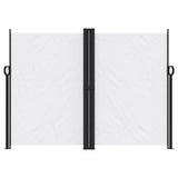 Vidaxx ausziehbarer Windschutz 180x1200 cm weiß