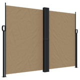 Vidaxx ausziehbarer Windschutz 180x1200 cm Taupe