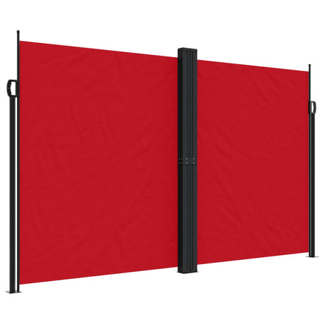 Vidaxx extendable garden screen 200x1200 cm red