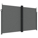 Vidaxx ausziehbarer Gartenschirm 200x1200 cm Anthrazit