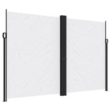 Vidaxx ausziehbarer Windschutz 220x1200 cm weiß