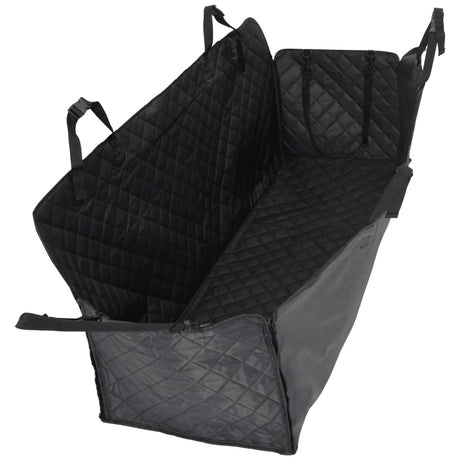 VidaXL Autositzbezug für Hunde 137x46x50 cm schwarz
