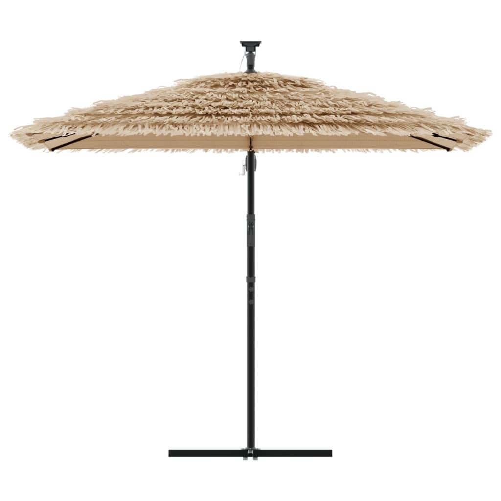 Vidaxx Sonnenschirm mit Stahlmast 269x269x235 cm braun