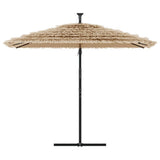 Vidaxx Sonnenschirm mit Stahlmast 269x269x235 cm braun