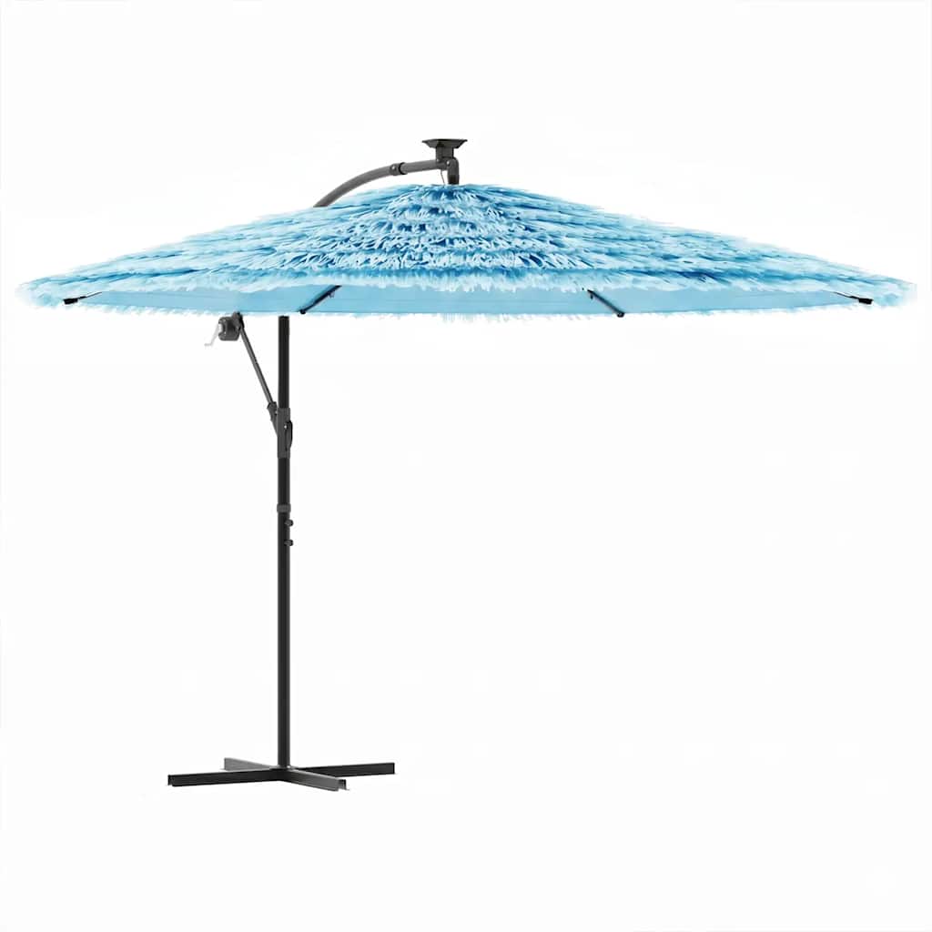 Vidaxx Sonnenschirm mit Stahlmast 269x269x235 cm blau