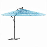 Vidaxx Sonnenschirm mit Stahlmast 269x269x235 cm blau
