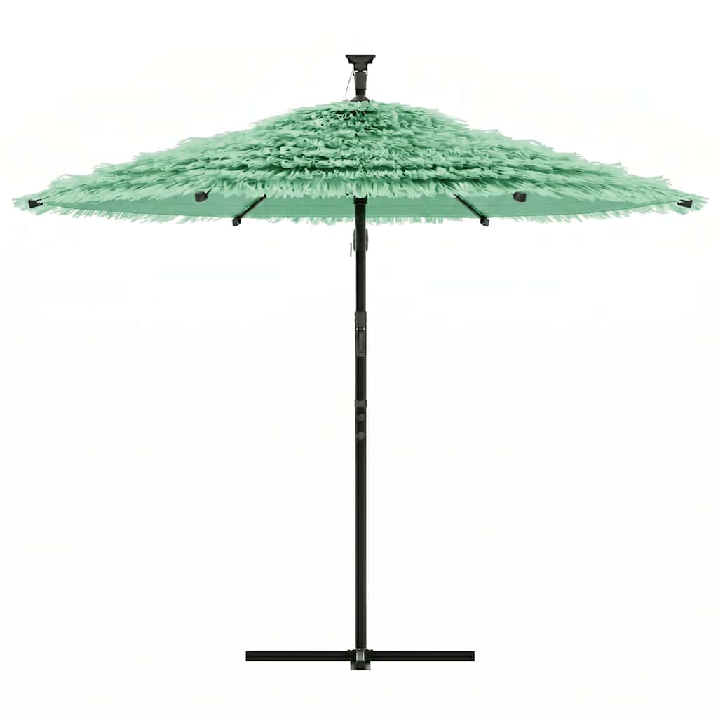 Vidaxx Sonnenschirm mit Stahlmast 269x269x235 cm grün