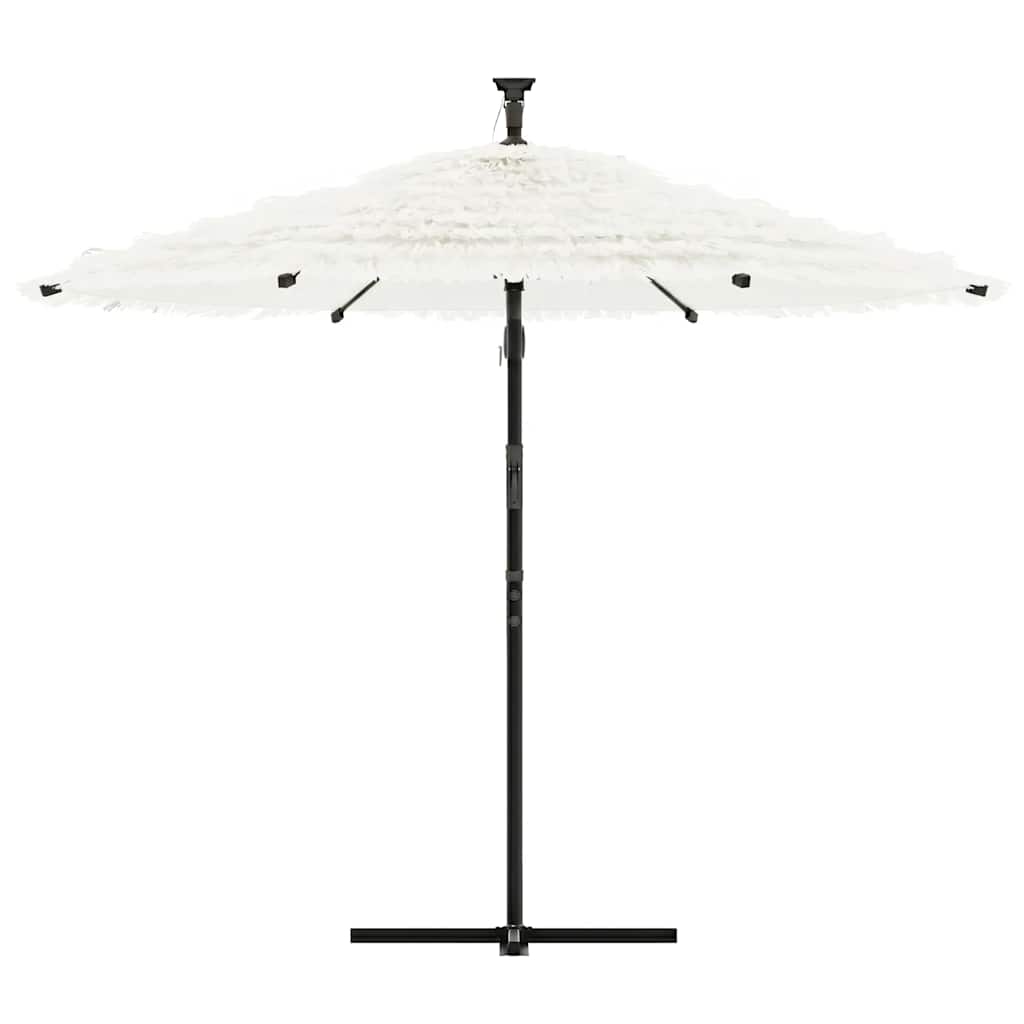 Vidaxx Sonnenschirm mit Stahlmast 269x269x235 cm weiß