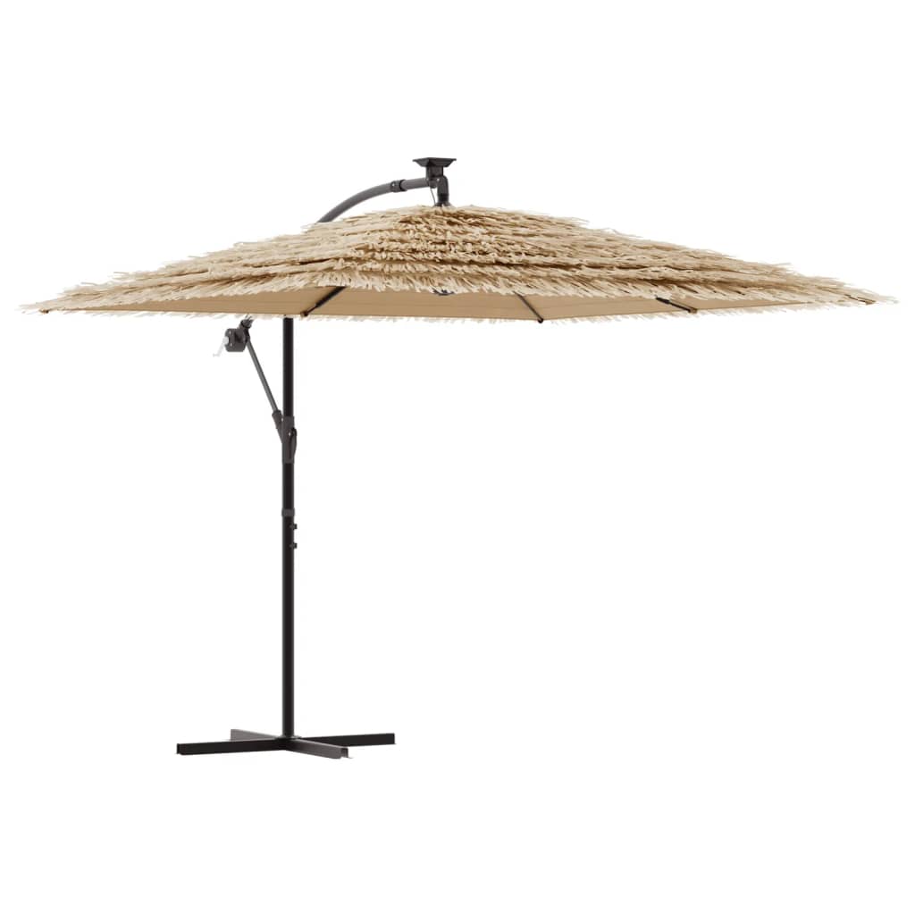Vidaxx Sonnenschirm mit Stahlmast 290x290x238 cm braun