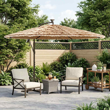 Vidaxx Sonnenschirm mit Stahlmast 290x290x238 cm braun