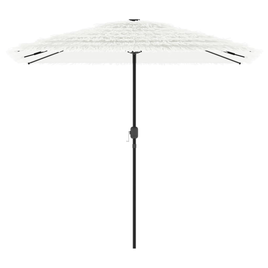 Vidaxx Sonnenschirm mit Stahlmast 248x248x248 cm weiß
