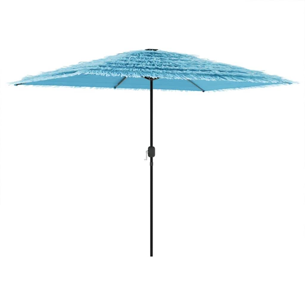 Vidaxx Sonnenschirm mit Stahlmast 300x200x250 cm blau