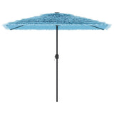 Vidaxx Sonnenschirm mit Stahlmast 300x200x250 cm blau