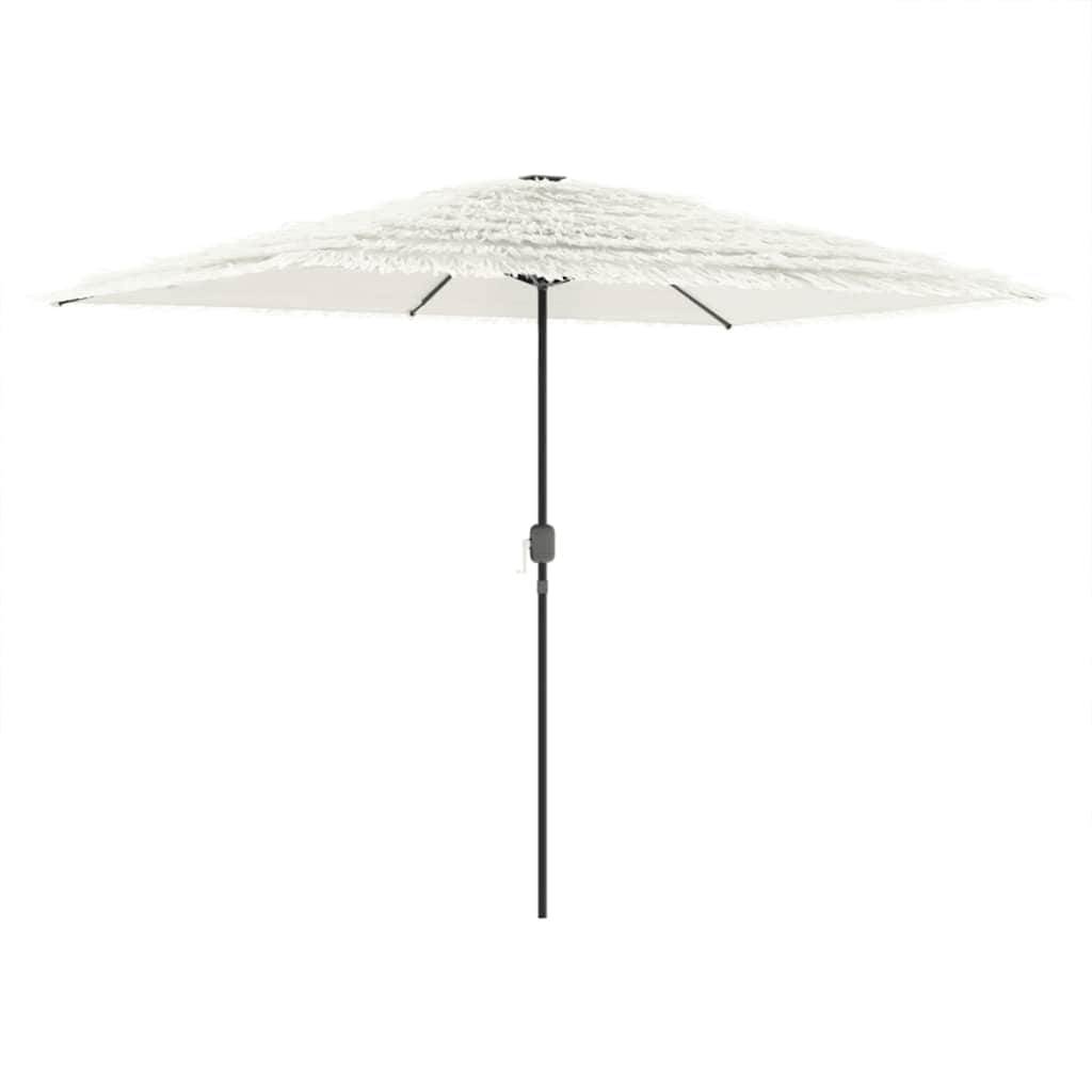 Vidaxx Sonnenschirm mit Stahlmast 300x200x250 cm weiß