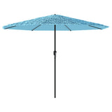 Vidaxx Sonnenschirm mit Stahlmast 324x324x247 cm blau