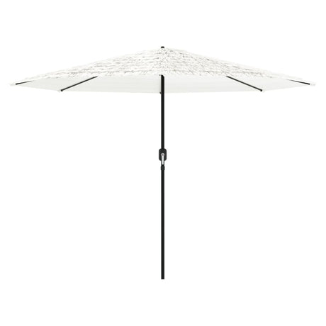 Vidaxx Sonnenschirm mit Stahlmast 324x324x247 cm weiß