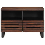 Vidaxl tv-meubel 70x34x46 cm massief mangohout bruin