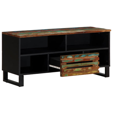 Vidaxl tv-meubel 100x34x46 cm massief acaciahout