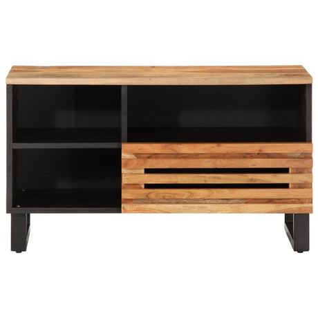 Vidaxl tv-meubel 80x34x46 cm massief acaciahout