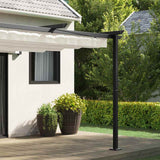 Vidaxl paviljoen 300 x 300 x 200 cm crèmekleurig polyester