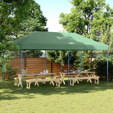 VidaXL Partyzelt faltbar Pop-up 580x292x315 cm braun
