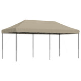 VidaXL Partyzelt faltbar Pop-Up 580x292x315 cm Taupe